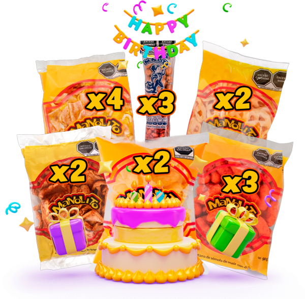 PAQUETE CUMPLEAÑERO